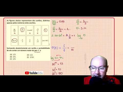 PROBABILIDADE DE SORTEAR UM CARTÃO MAIOR QUE 1