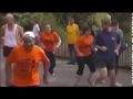 People running backwards in reverse