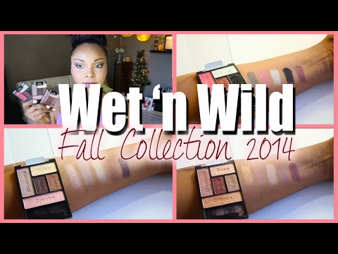 Wet 'n Wild Fall 2014 Collection Swatches