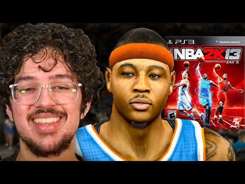 I Went Back to NBA 2K13 Create A Legend with Melo