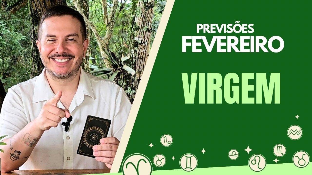 VIRGEM - PREVISÕES FEVEREIRO 2025 | André Mantovanni