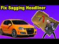 The BEST Way to Fix A Car's Sagging Headliner
