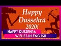 Happy Dussehra 2020 Greetings WhatsApp