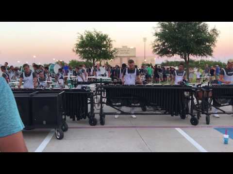 Blue Knights Percussion Run-Thru 2017 (Denton, Tx)