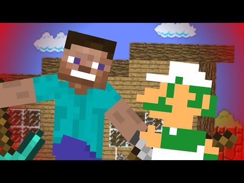 EPIC Showdown: Minecraft Steve VS Luigi!