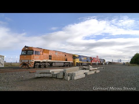 7XM4 Pacific National Steel Train With NR30 NR9 NR75 NR81 (18/5/2025) - PoathTV Australian Railways