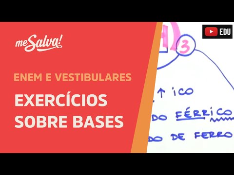 Me Salva! INO08 - Funções Inorgânicas - Exercícios sobre Bases