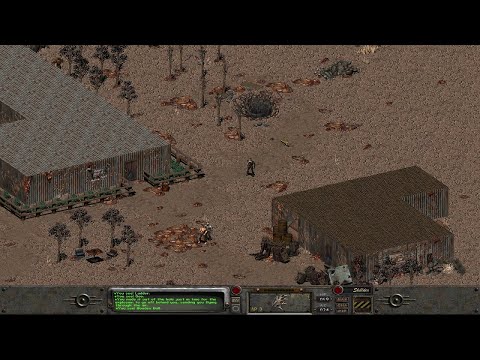 Fallout II,Saving Modoc And The Ghost Farm Slags Gang & Finding Little Johnny Alive!