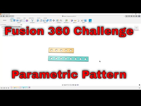 Fusion 360 Challenge - Parametric Pattern