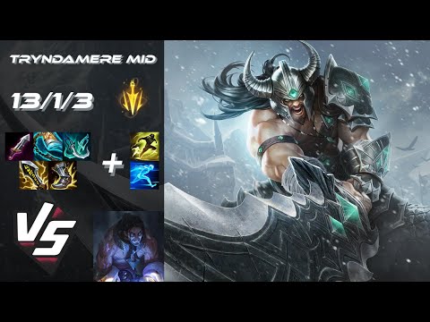 MID Tryndamere vs Sylas - EU Grandmaster Patch 25.S1.3