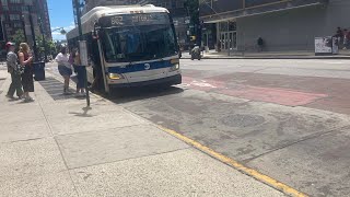 MTA Bus Ride. B62 From Downtown Brooklyn to 41st Avenue. 2015 New Flyer XD40. Bus 7212.