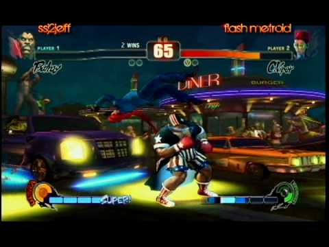 1/30/10 Street Fighter 4 Grind Time SSJ2Jeff (Ba) vs Flash Metroid (Vi)