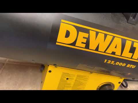 DeWALT 125,000 BTW Heater