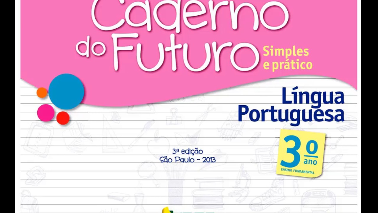 Caderno do Futuro - Português 3° ano