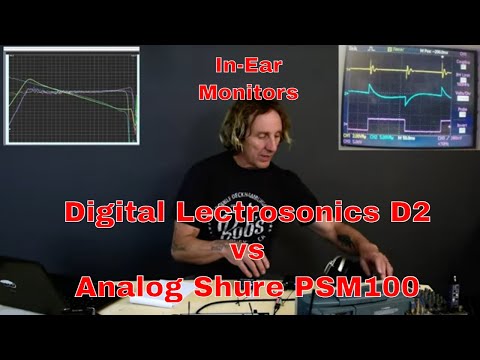 Analog vs Digital In-Ear Systems Pt 2 - Shure PSM1000 vs Lectrosonics D2 #16