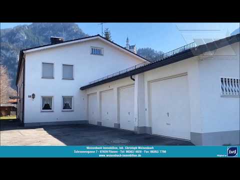 Objekt ID: 11969 - 2-Zimmer-Erdgeschosswohnung in direkter Nähe des Märchenschlosses Neuschwanstein