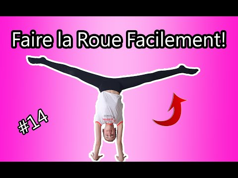 Comment faire la roue facilement!🤸♀️ gymnastique How to make the wheel easily! gymnastics