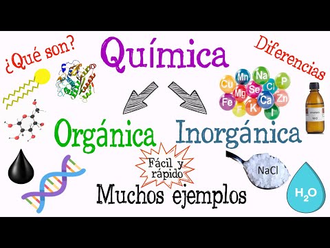 💥¿Qué es Química Orgánica y Química Inorgánica?💧 [Fácil y Rápido] | QUÍMICA |