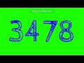 Colorful Numbers 3001 4000 Inspired By Quyen Bao 3 Trillion To 4 Trillion