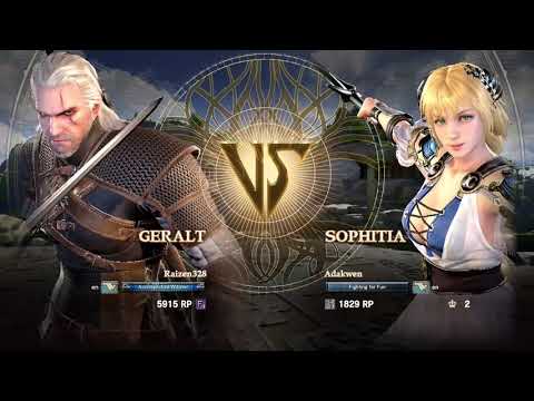 Raizen328 (Geralt) vs Adakwen (Sophitia)