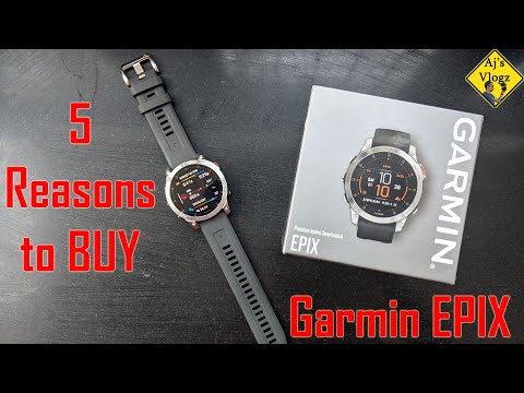 5 reasons to buy a Garmin Epix + Unboxing | Ajsvlogz