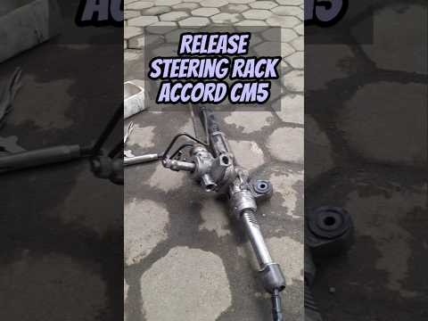 RELEASE STEERING RACK #hondaaccord #accord #steeringrack #steering #leaking #automobile #mechanic