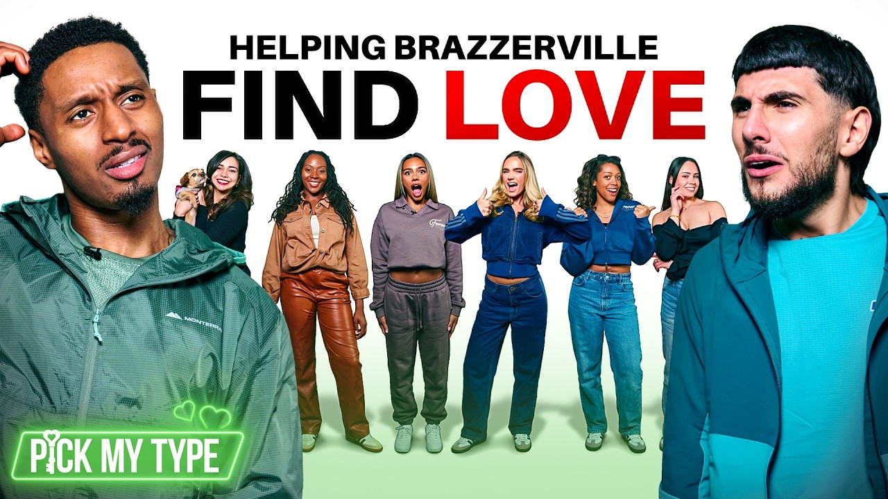 Is Max Khadar the ultimate wingman for Brazavilleeee?! Pick My Type EP3