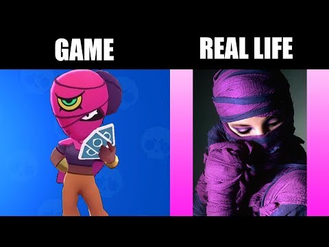 Brawl Stars Characters In Real Life!
