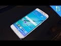 Samsung Galaxy S6 Edge Hands-On! - YouTube