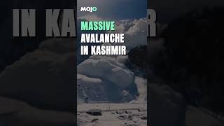 Watch | Massive Avalanche Hits Kashmir&#39;s Ganderbal  #viralvideo