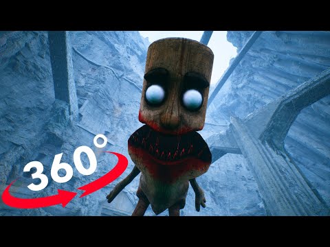 360° VR HORROR | ESCAPE the Dungeon of Zombie Tung Tung Tung SAHUR! Ballerina Cappucina can SAVE YOU