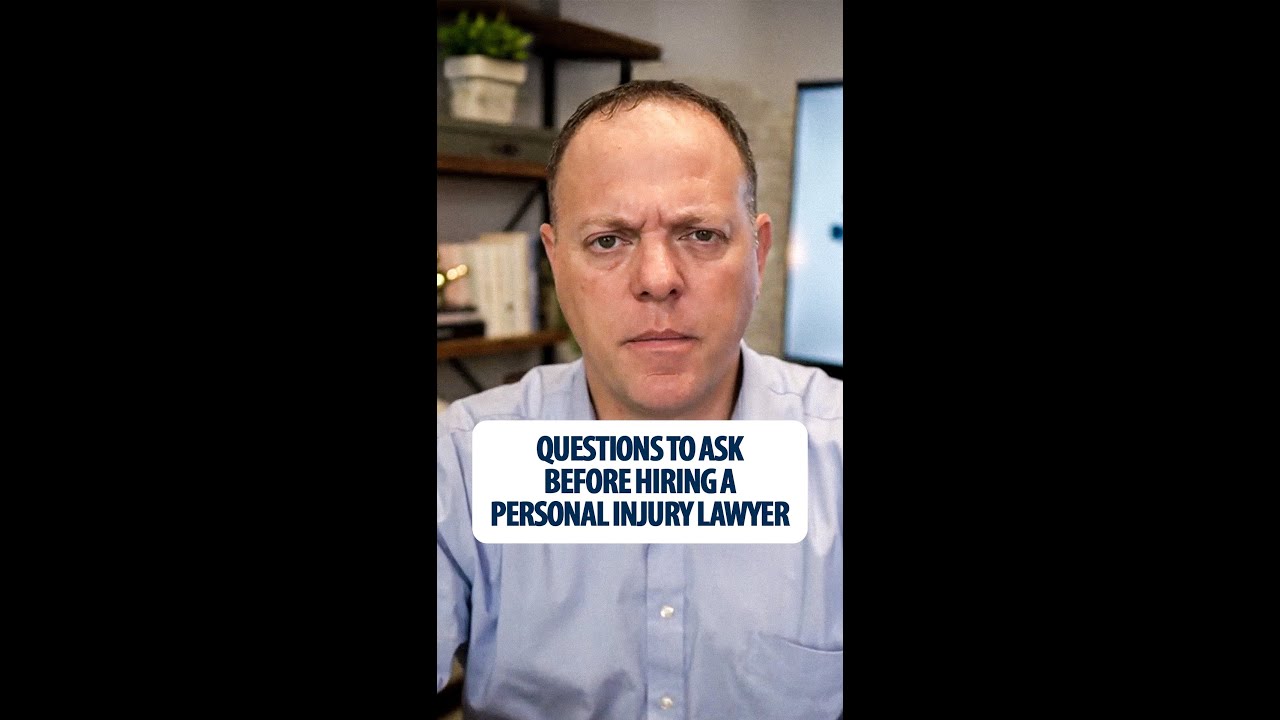 Questions To Ask Before Hiring a Personal Injury Lawyer