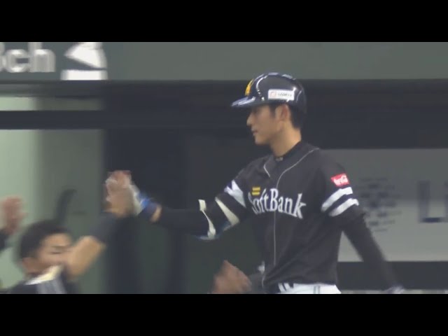 【5回表】バット一閃!! ホークス・上林がホームランを放つ!!2017/4/8 L-H