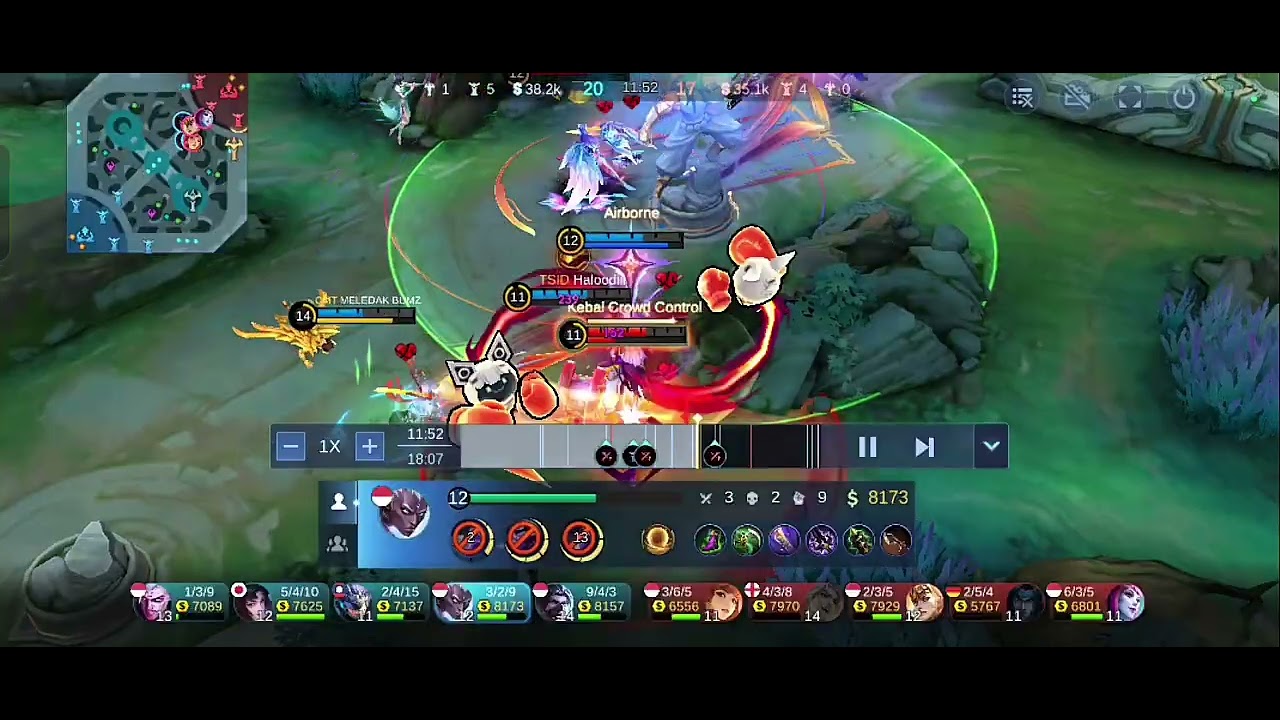 LAWAN HERO TABRAK GAMING SOLUSINYA PAKEK KARRIE| GAMEPLAY KARRIE TERBARU|MOBILE LEGENDS 