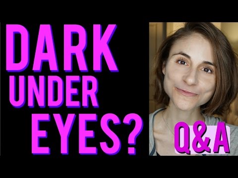 Dark under eye circles: causes? how to do to get rid...
