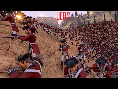 17000 Queens VS 22000 Red Coats. Ultimate Epic Battle Simulator 2  UEBS 2