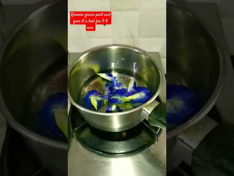 Blue Tea recipe | Controls Sugar | Butterfly Pea Flower Tea | Aparajita Flower Tea |Most Healthy