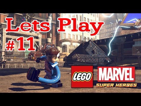 Let's Play Lego Marvel Super Heroes Part #11 - Mark 1[german/Blind]