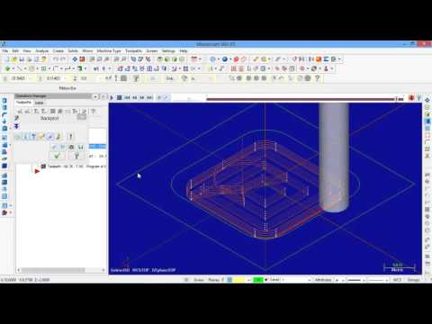 Milling pocket tutorial Mastercam x4