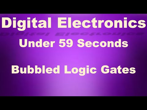 bubbled logic gate concept | Digital Electronics under 59 seconds | VLSI Academy