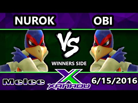 S@X 154 SSBM Tournament - Nurok (Falco) Vs. Obi (Falco)