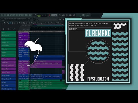 Love Regenerator [Calvin Harris], Riva Starr - Lonely (FL Studio Remake)