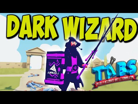 Dark Wizard vs Every Faction - TABS LEGACY UPDATE MODS GAMEPLAY
