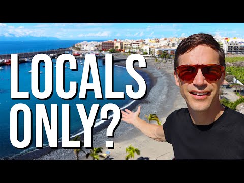 Tenerife's locals only beach: Playa de San Juan from Las Américas