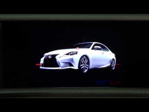 Lexus IS 300h. Modelo 2013. Ajustes e información sistema multimedia