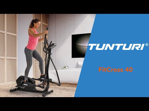 Promovideo: Eliptický trenažér TUNTURI FitCross 40