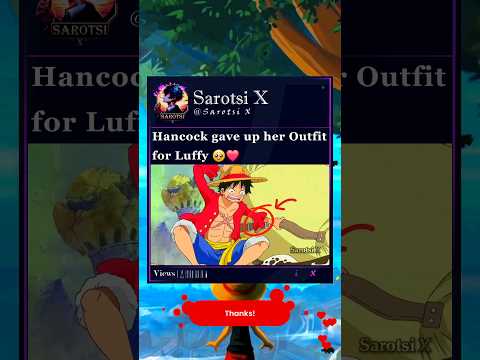 #Luffy #Hancock #Onepiece