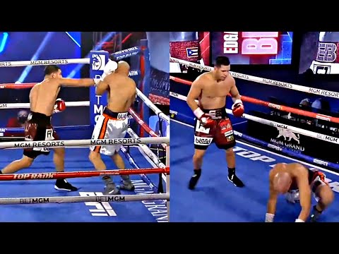 Edgar Berlanga vs Ulises Sierra Full Fight (16 Wins|16 First Round Knockouts)