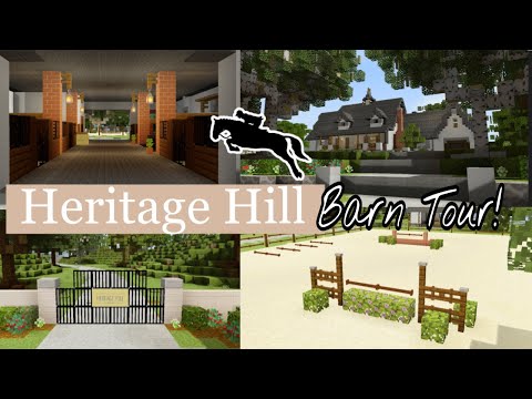 Insane Minecraft Barn! Ultimate Equestrian Mansion!
