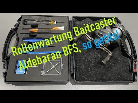 Rollenwartung Baitcaster Aldebaran BFS, so gehts!